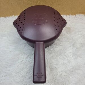 Pampered Chef Purple Microwave Steamer Rice Cooker 4 Cup 1 Qt w/ Locking…